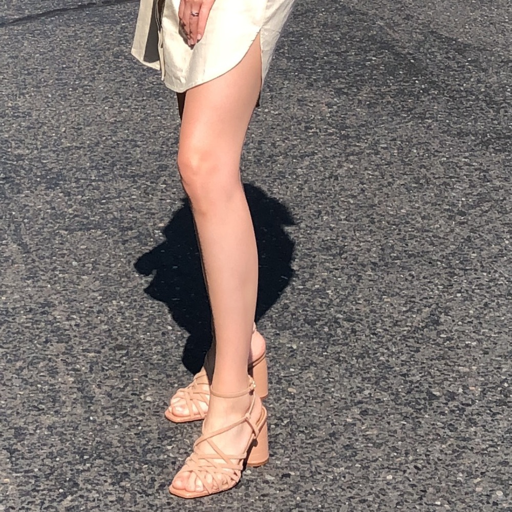 Sam Edelman Tan heeled sandal | 8.5 - Picture 11 of 12